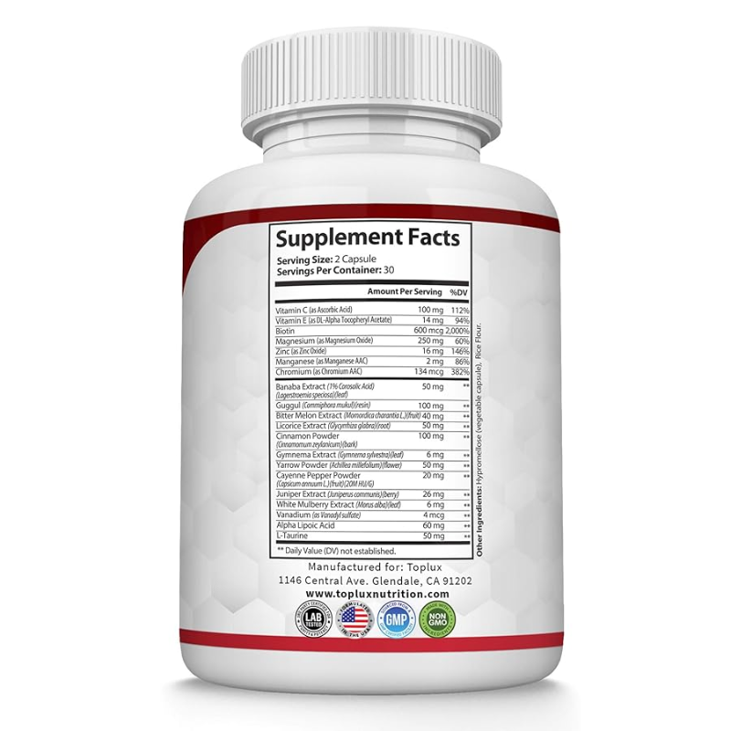 Elevate Naturals™ Blood Sugar Complex