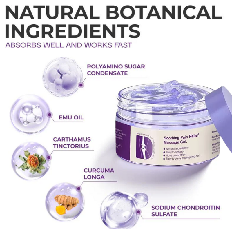 Elevate Naturals™ Deep Relief Gel – Fast-Acting, All-Natural Pain Relief