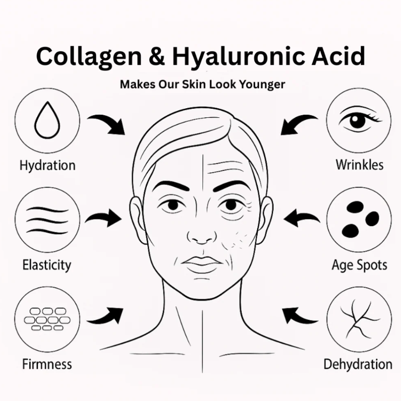 Micro Ingredients – 8-in-1 Full Spectrum Collagen Capsules (240 Count)