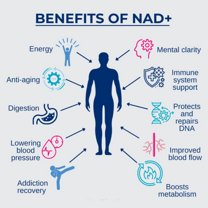 NAD+ Nicotinamide Riboside + Resveratrol (900mg, 60 Capsules)