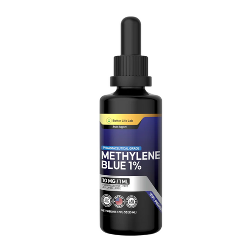 Methylene Blue 1% – Pharmaceutical Grade Drops 50ml (1.7 Fl Oz)